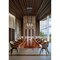 Z-Lite Arden Linear Chandelier, 23-Light, 18 In.W x 54 In.L x 12 In.H, Brushed Nickel/Clear 651P-23L-BN - alternate 2
